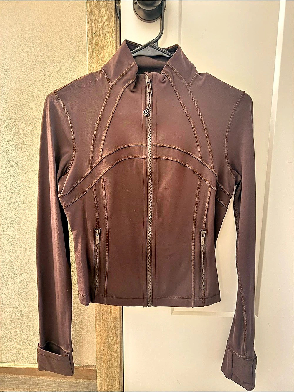 lululemon Define Cropped Jacket *Nulu Brown